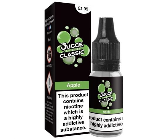 Apple 10ml Jucce Classic E-Liquid Vape Juice