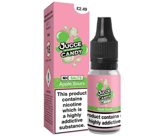 Apple Sours 10ml Jucce Candy E-Liquid Vape Juice