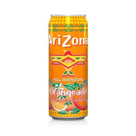 Arizona Orangeade with Fruit Juice Cocktail 680ml