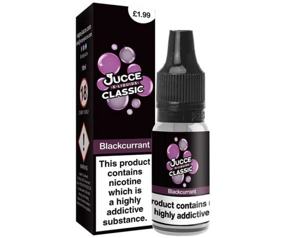 Blackcurrant 10ml Jucce Classic E-Liquid Vape Juice