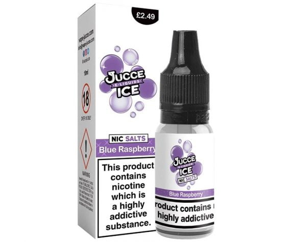 Blue Raspberry 10ml Jucce Ice E-Liquid Vape Juice