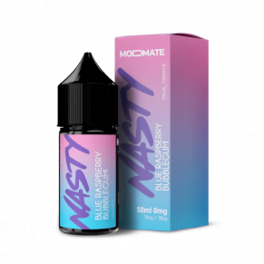 Blue Raspberry Bubblegum Nasty Juice Modmate 50 ml Short Fill E-Liquids