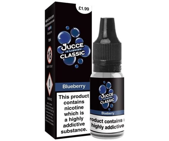 Blueberry-10ml Jucce Classic E-Liquid Vape Juice