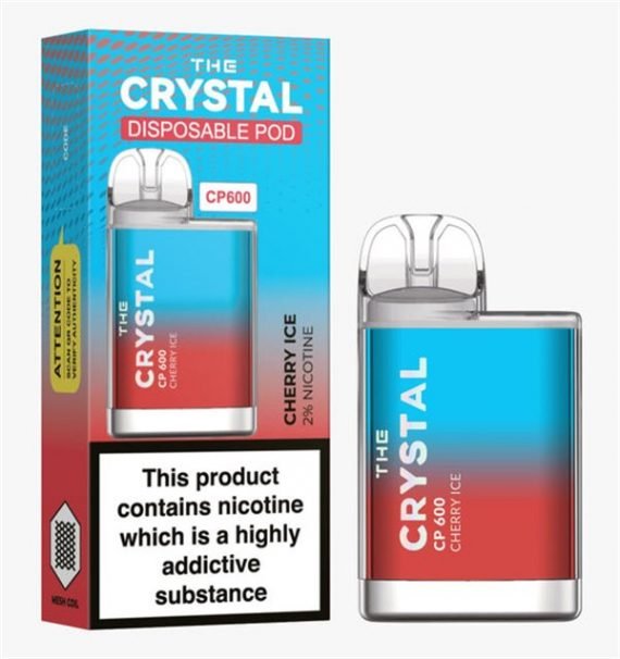 Cherry Ice The Crystal CP600 Disposable Vape Puff Pod