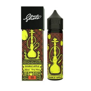 Double Apple Nasty Shisha Juice 50ml 0mg No Nicotine