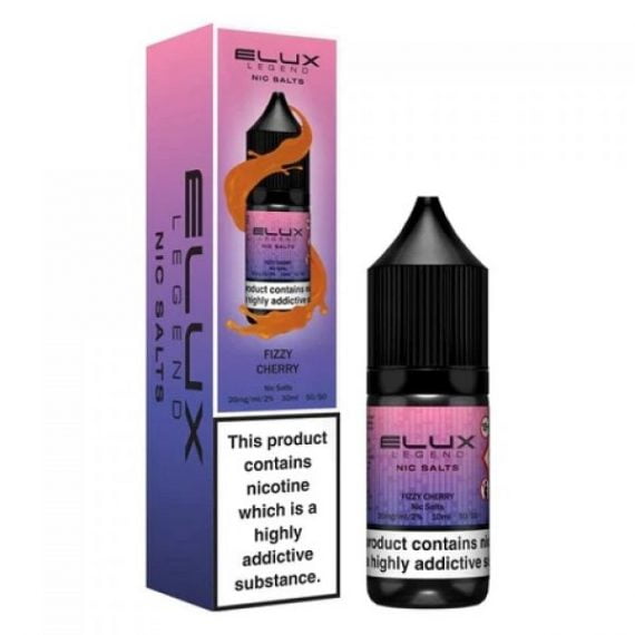 Fizzy Cherry Elux Legend Nic Salts 10ml E-Liquid