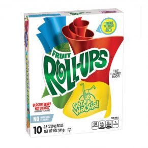 Fruit Roll-ups Blastin' Berry Hot Colors 141g fruit-flavoured snacks