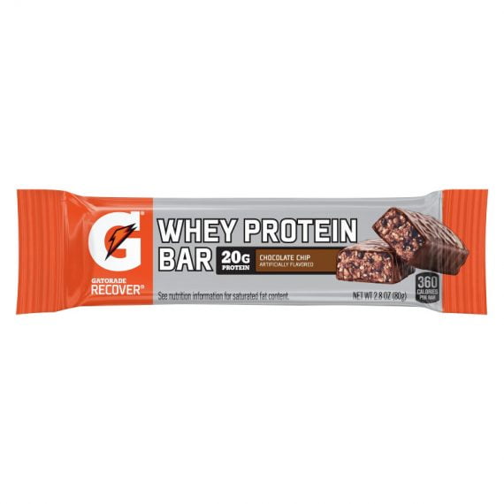 Gatorade Recover Whey Protein Bar Chocolate Chip 80g