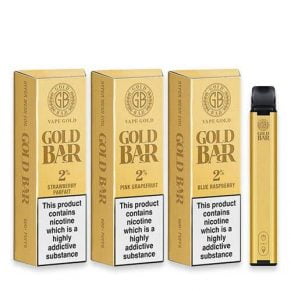 Gold Bar 600 Disposable Vape Kit