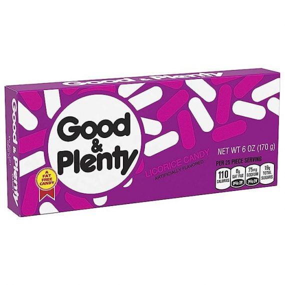 Good & Plenty Liquorice Candy 170g