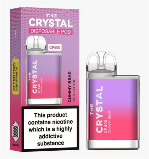 Gummy Bear The Crystal CP600 Disposable Vape Puff Pod