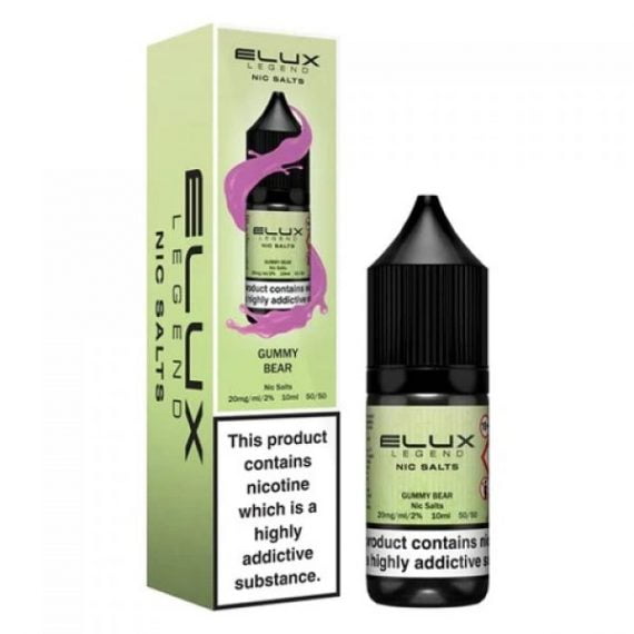 Gummy bear Elux Legend Nic Salts 10ml E-Liquid