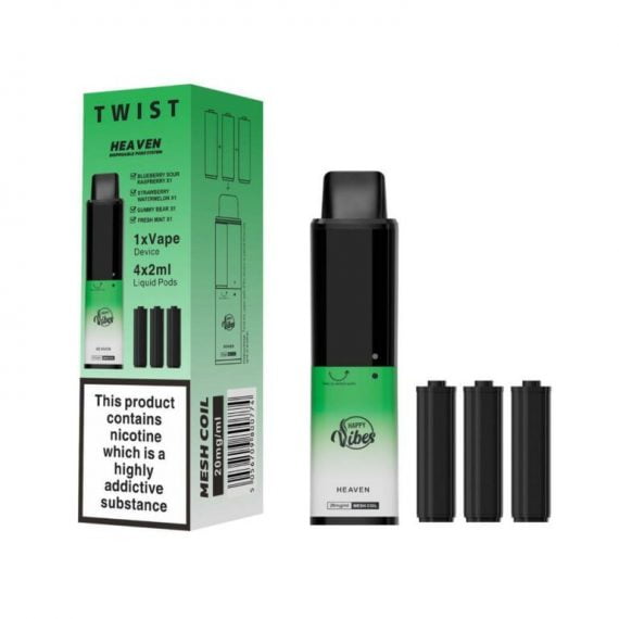 Heaven Happy Vibes Twist 2400 Disposable Vape