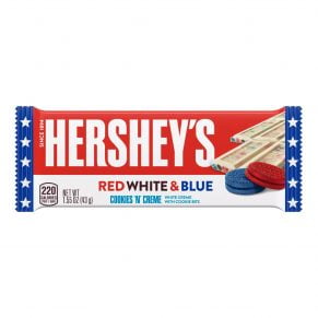 Hershey's Cookies 'n' Cream Red White & Blue Bar 43g