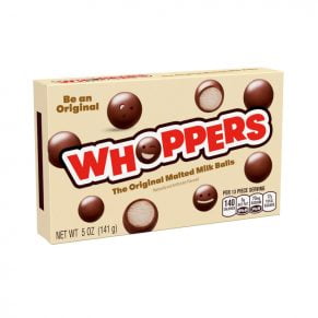 Hershey's Whoppers Original Malted Milk Balls 141g Box