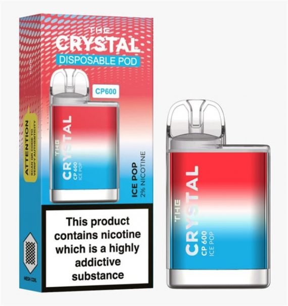 Ice Pop The Crystal CP600 Disposable Vape Puff Pod