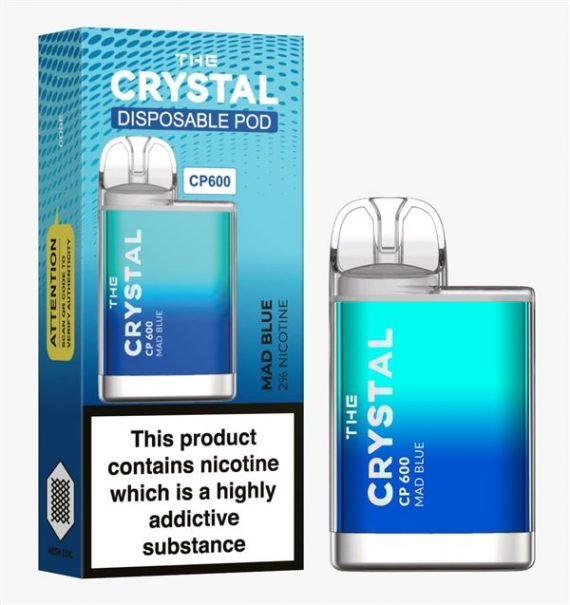 Mad Blue The Crystal CP600 Disposable Vape Puff Pod