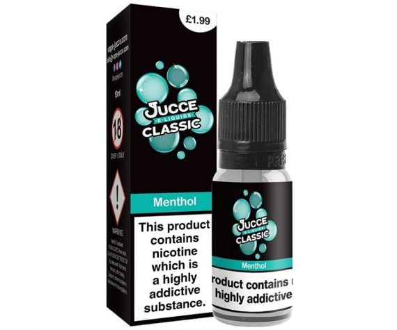 Menthol 10ml Jucce Classic E-Liquid Vape Juice