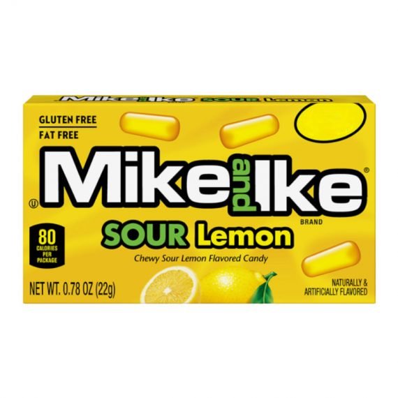 Mike & Ike Sour Lemon Candy 22g