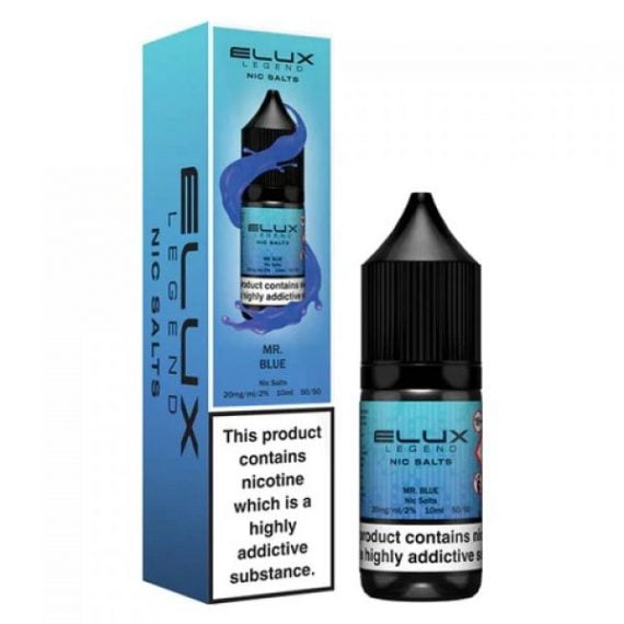 Mr Blue Elux Legend Nic Salts 10ml E-Liquid