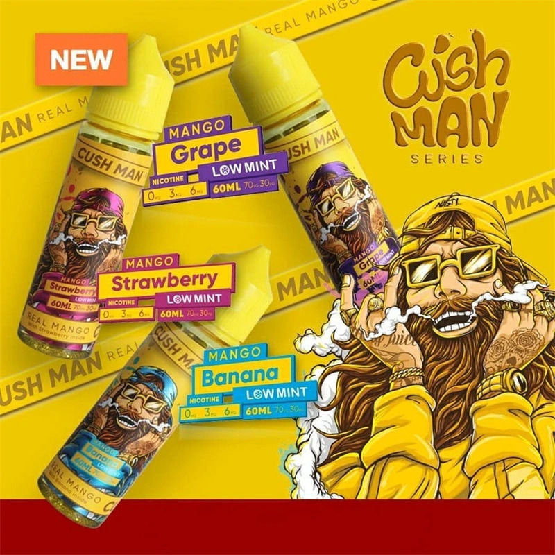 Nasty Cush Man E-Liquid Series by Nasty Juice