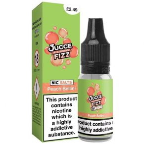 Peach Bellini 10ml Jucce Fizz E-Liquid Vape Juice