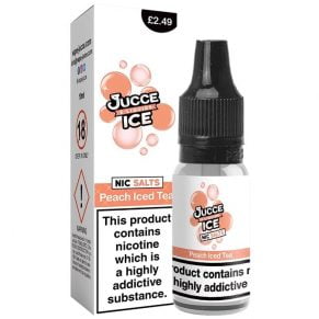 Peach Iced Tea 10ml Jucce Ice E-Liquid Vape Juice