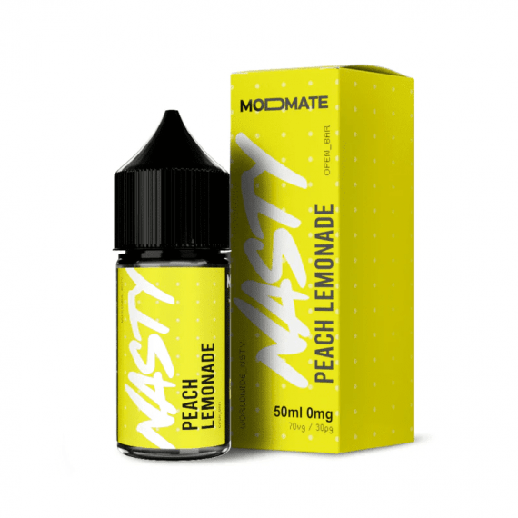 Peach Lemonade Nasty Juice Modmate 50 ml Short Fill E-Liquids