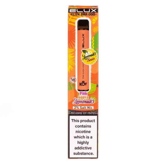 Pink Guava Lemonade Elux Bar 600 Disposable Kit