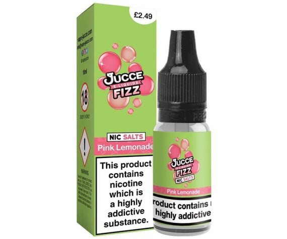 Pink Lemonade 10ml Jucce Fizz E-Liquid Vape Juice