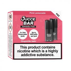 Pink Lemonade Jucce Bar Disposable Pod 12mg Nic Salt 2ml E-Liquid