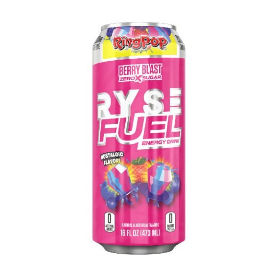 Ryse Fuel Ring Pop Berry Blast Energy Drink 473ml