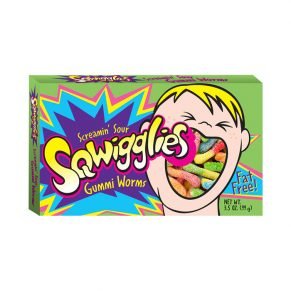 Screamin Sour Sqwigglies Gummi Worms 99g