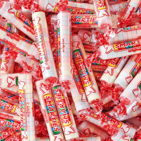 Smarties Candy Rolls Smarty Red Candy Original Flavor