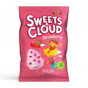 Soho Sweets & Cloud Strawberry Cotton Candy 75g