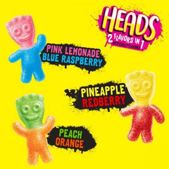 Sour Patch Big Kids Heads Candy Sweets 141g