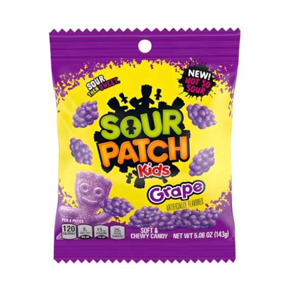 Sour Patch Kids Grape Candy 143g