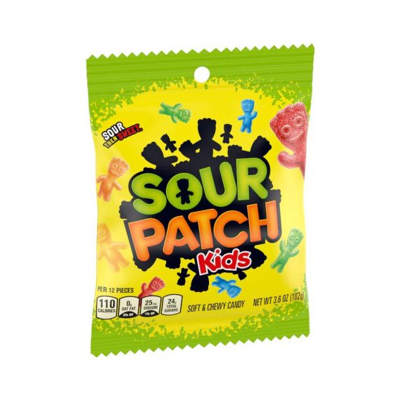 Sour Patch Kids Soft Chewy Candy 102g