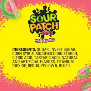 Sour Patch Kids Watermelon Candy 141g Ingredients