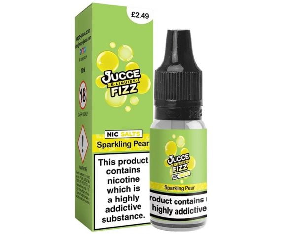 Sparkling Pear 10ml Jucce Fizz E-Liquid Vape Juice