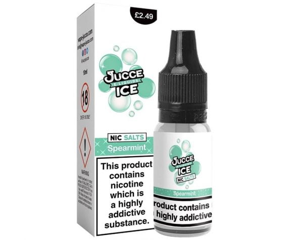 Spearmint 10ml Jucce Ice E-Liquid Vape Juice