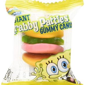 SpongeBob Squarepants Krabby Patties Gummy Candy - 72g Theatre Box