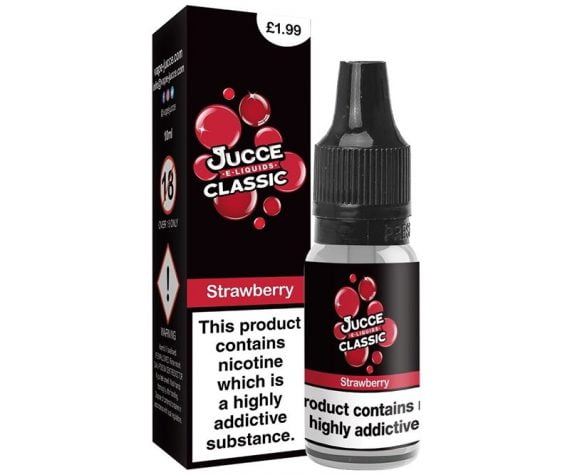 Strawberry 10ml Jucce Classic E-Liquid Vape Juice