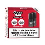 Strawberry Jucce Bar Disposable Pod 12mg Nic Salt 2ml E-Liquid