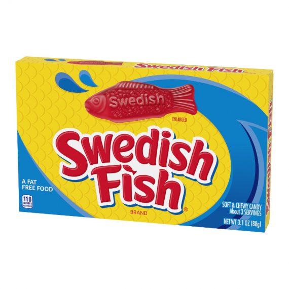 Swedish Fish Assorted Flavours Theatre Box 99g