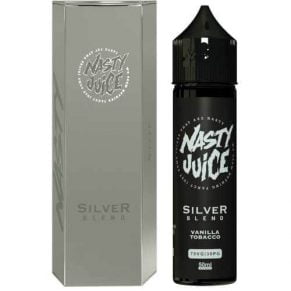 Tobacco Silver Blend 50ml Shortfill E-Liquid by Nasty Juice