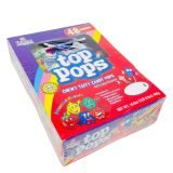 Top Pops Assorted Flavours Chewy Candy Taffy Lollies 336g