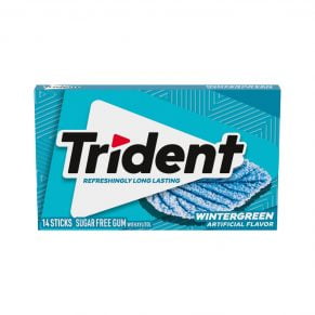 Trident Sugar Free Gum -Wintergreen 14 Sticks