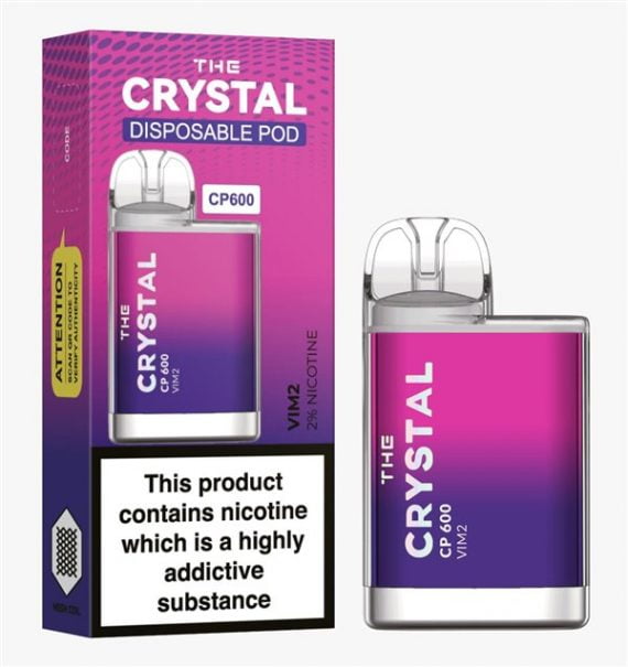 VIM2 The Crystal CP600 Disposable Vape Puff Pod