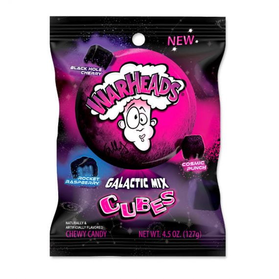 Warheads Galactic Mix Cubes 127g